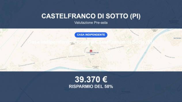 Immobile in asta di 78 m² in vendita a Castelfranco di Sotto