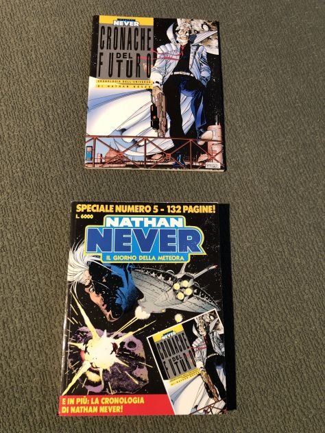 NATHAN NEVER - BLOCCO SPECIALI 1-2-3-4-5-6 CON ALBETTI ALLEGATI - Foto 6