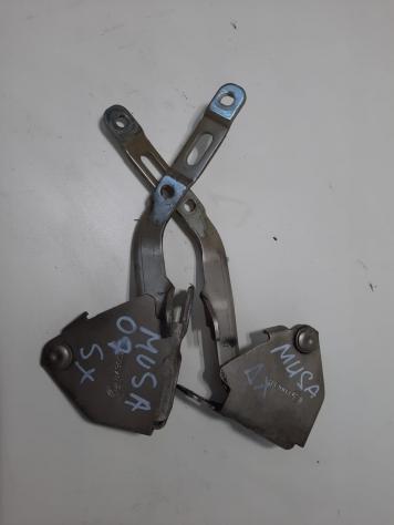 CERNIERE COFANO ANTERIORE DX E SX LANCIA Musa 1° Serie (0407)