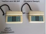 Telefono vintage SIP bianco anni 90 (Giugiaro Design)