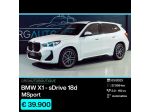 Bmw X1 sDrive 18d Msport 18"/FULL LED/RETROCAM