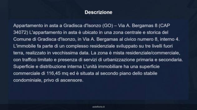 Immobile in asta di 116 m² in vendita a Gradisca d'Isonzo - Foto 10