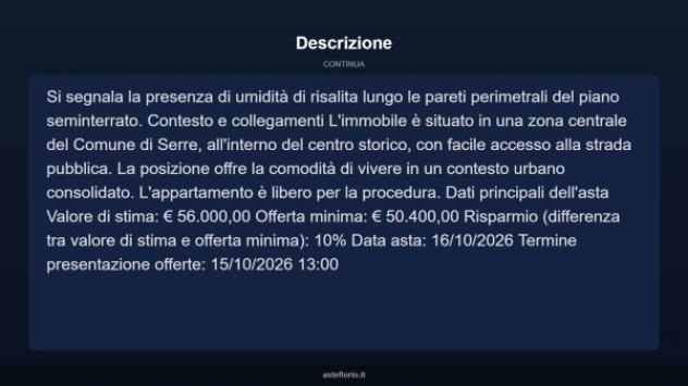 Immobile in asta di 91 m² in vendita a Serre - Foto 18