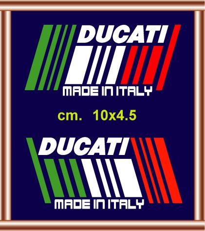 Adesivi bandiera ducati monster 695