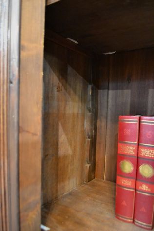 Libreria a tre ante stile Neorinascimento - Foto 2