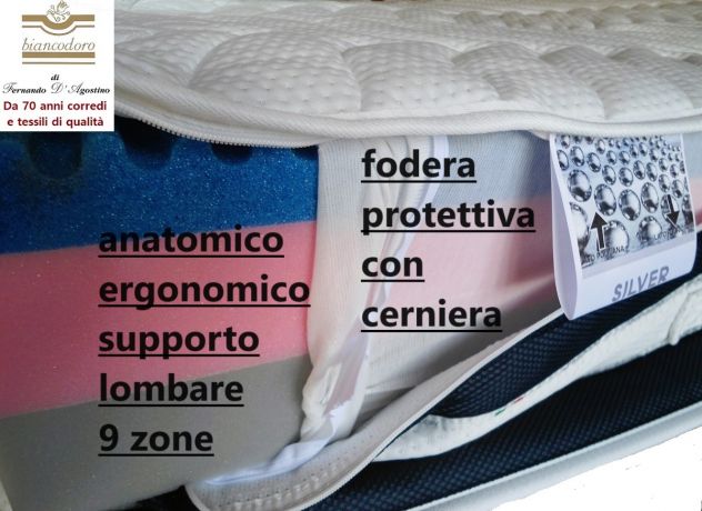 Materasso visco elastico memory form 3 strati - Foto 8