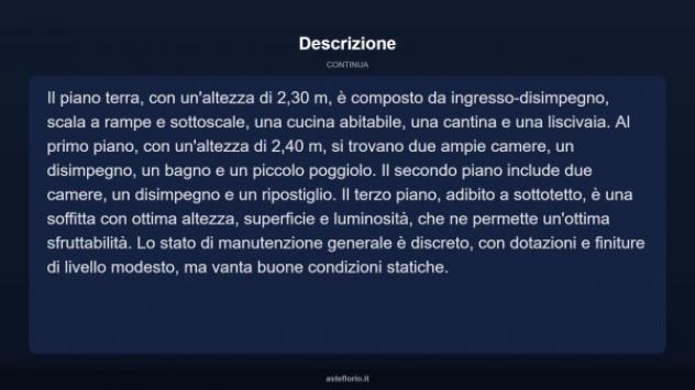 Immobile in asta di 199 m² con più di 5 locali in vendita a Arta Terme - Foto 16