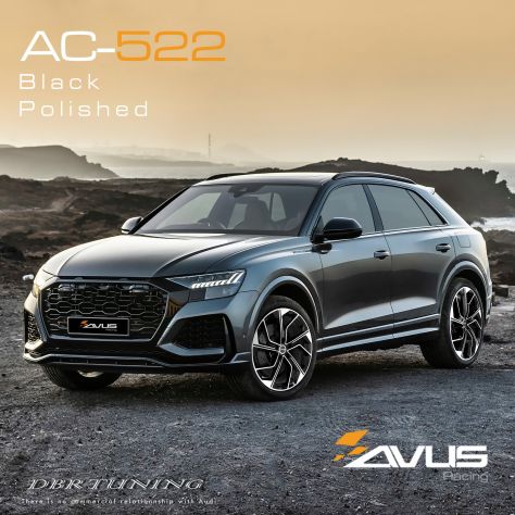 Cerchi lega 18 AVUS AC-522 BP AUDI GOLF 7 8 TIGUAN - Foto 8