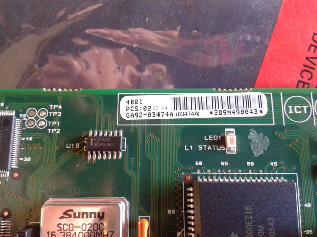 schede 2BRI e 4BRI Samsung DCS 816 - Foto 4