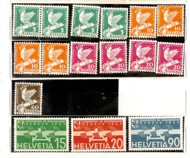 SVIZZERA francobolli nuovi anni 1924-1986 - Foto 2
