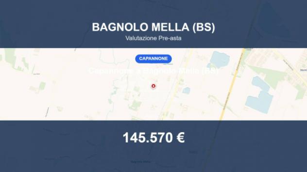 Immobile in asta di 300 m² in vendita a Bagnolo Mella