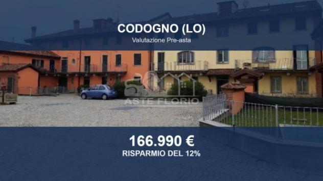 Immobile in asta di 103 m², box auto doppio in vendita a Codogno