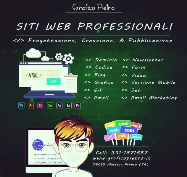 Grafico | Web Designer | Social Media | Video - Foto 3