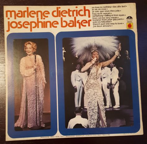 Marlene Dietrich, Josephine Baker (ITA Napoleon nlp 11088 stero) long play. - Foto 4