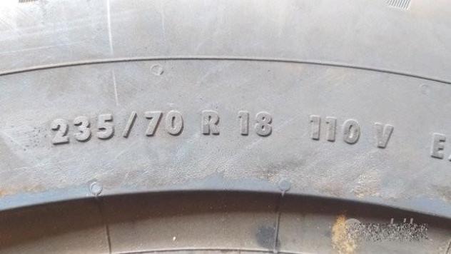 4 gomme 235 70 18 CONTINENTAL A1109 - Foto 6