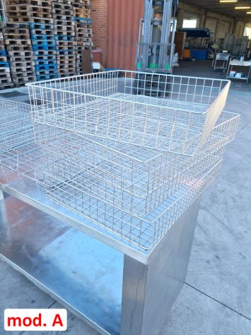 cestelli inox in filo usati - Foto 2