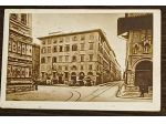Cartolina 1929 P.zza S. Giovanni Misericordia di Firenze.
