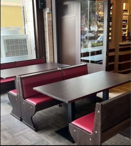 Divanetto legno o imbottito per irish pub, locali irish pub - Foto 8