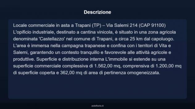 Immobile in asta di 1562 m² in vendita a Trapani - Foto 4