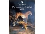 Christie's London-4 Ed. particolari tra 1988/1990+2 Ed. Sothebys NewsLetter 1988
