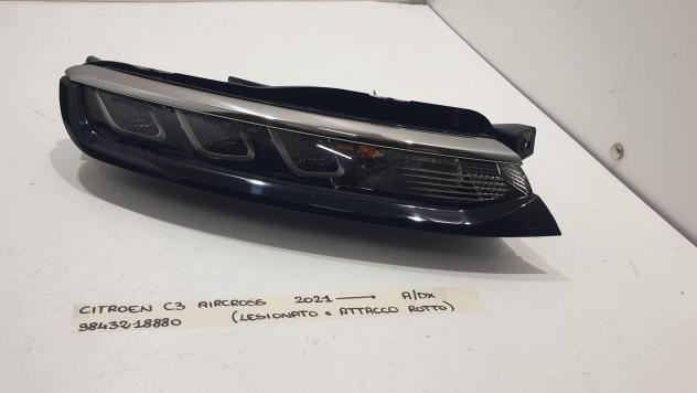 LUCE DIURNA ANTERIORE DESTRA CITROEN C3 AirCross 9843218880 (17)