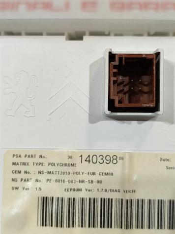 QUADRO STRUMENTI PEUGEOT 2008 1° Serie 9814696380 9814039880 HM01 (13) - Foto 6