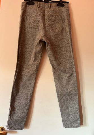 Pantaloni Max &amp; Co cotone elasticizzato 42 leopardati - Foto 7