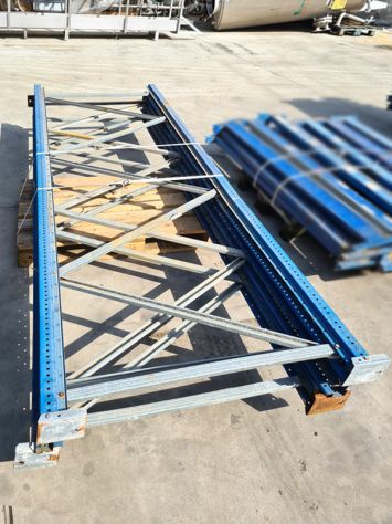 scaffalatura industriale per pallet usata - Foto 3
