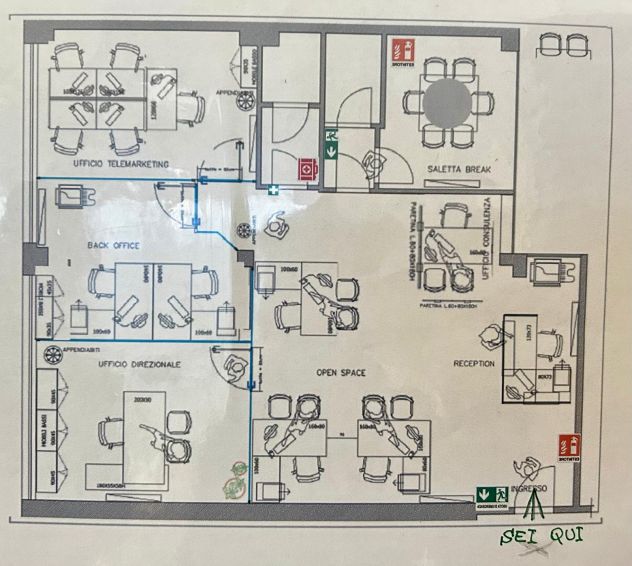 Vendo mobili e attrezzature per ufficio quasi nuovo. - Foto 8