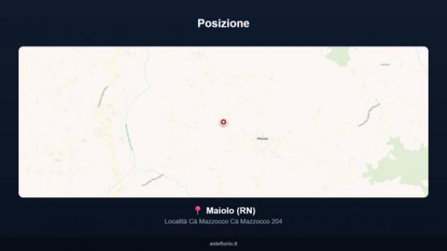 Immobile in asta di 192 m² con più di 5 locali e box auto doppio in vendita a Maiolo - Foto 18