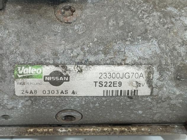 MOTORINO D' AVVIAMENTO RENAULT Koleos 1° Serie 23300JG70A M9R diesel 1995 (08) - Foto 3