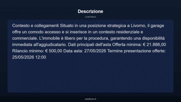 Immobile in asta di 16 m² in vendita a Livorno - Foto 8