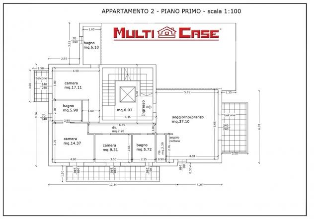 APPARTAMENTO NUOVO FRONTE MARE A MARINA DI PIETRASANTA - Foto 12