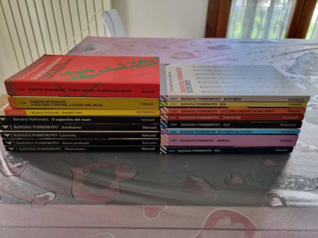 16 libri: 14 Banana Yoshimoto + 2 Haruki Murakami - Foto 2