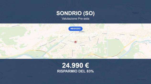 Immobile in asta di 93 m² in vendita a Sondrio