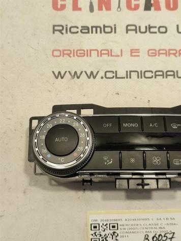 COMANDI CLIMA MERCEDES Classe C Berlina W204 2048309885 A2048309885 646811 (07) - Foto 2