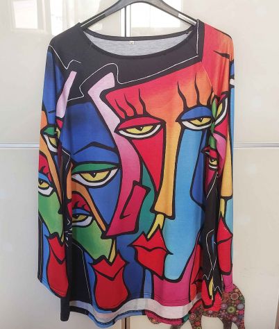 Maglia multicolor