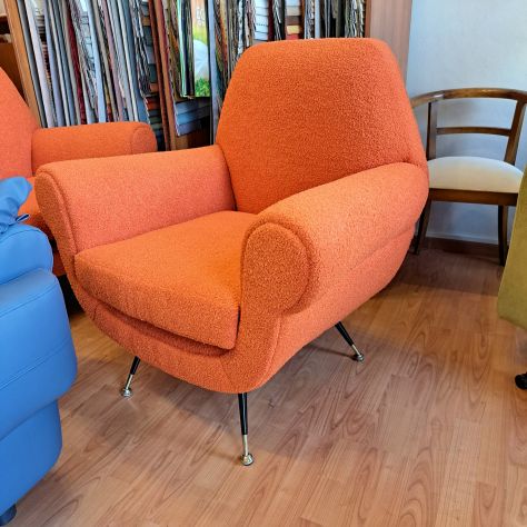 Poltrone stile Gigi Radice anni 50/60 - Foto 4