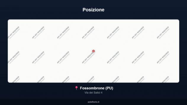 Immobile in asta di 100 m² con più di 5 locali e box auto in vendita a Fossombrone - Foto 10