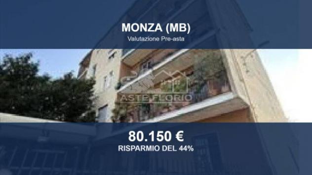 Immobile in asta di 79 m², box auto in vendita a Monza