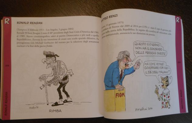 Abbecedario della politica, G. Forattini, Ed. Clichy 2017. - Foto 8