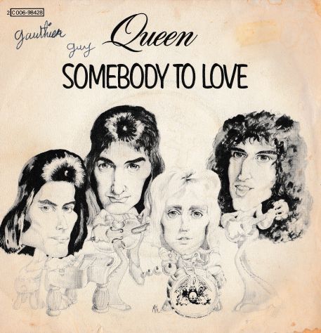 QUEEN - Somebody To Love - White Man - 7" / 45 giri 1976 EMI