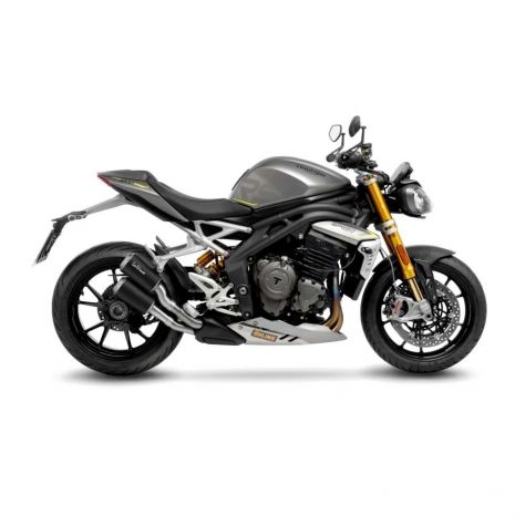 Terminale di scarico per Triumph speed triple 1050 Mivv X-M5 Gp Suono Leovince - Foto 6