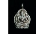 CIONDOLO IN ARGENTO 925 RAFFIGURANTE AVALOKITESHVARA, NEPAL.