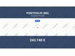 Immobile in asta di 200 m² con più di 5 locali e box auto in vendita a Pontoglio