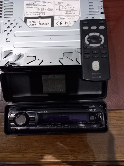 PRIVATO, AUTORADIO, FAI OFFERTA PREZZO SU euro 69 , SONY CDXGT414U, POCO USATO