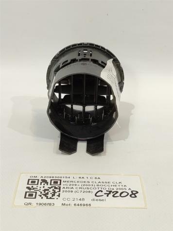 BOCCHETTE ARIA CRUSCOTTO MERCEDES CLK Coupé W209 A2098300154 646966 (02) - Foto 2