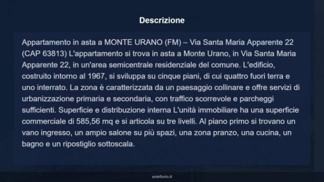 Immobile in asta di 585 m² con più di 5 locali in vendita a Monte Urano - Foto 17