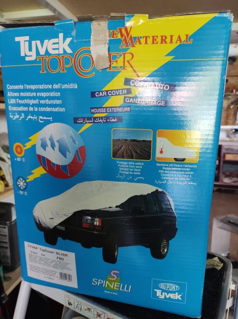 Tyvek top cover telo auto