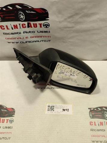 SPECCHIETTO RETROVISORE DESTRO RENAULT Megane S. Wagon 12523150 8PIN (0812)